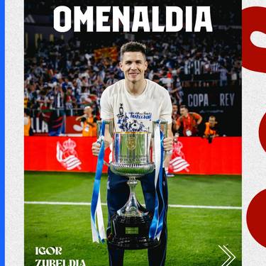 Omenaldia: Igor Zubeldiari aitortza ekitaldia