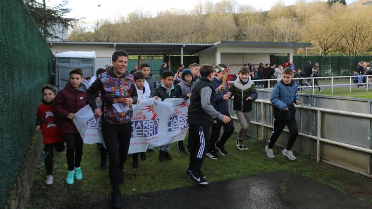 Korrika Txikia egingo dute igande arratsaldean San Juan futbol zelaian