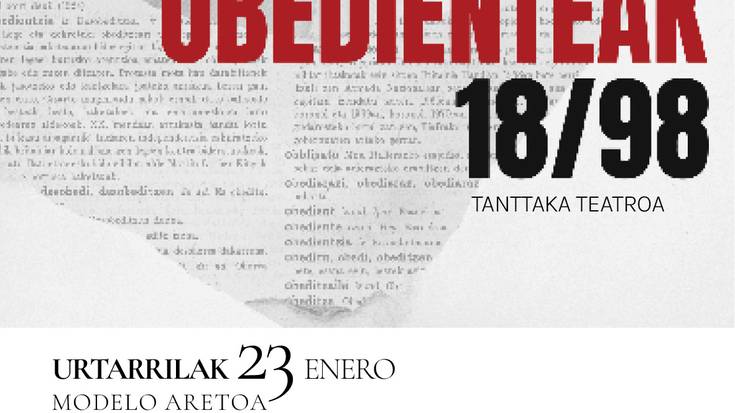 'Desobedienteak' antzezlanerako sarrerak