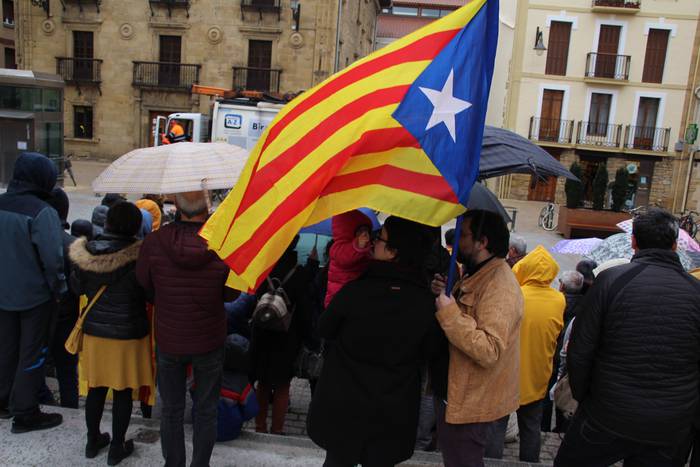 Kataluniako auziko epaiketaren aurka, elkarretaratzea egingo dute asteartean