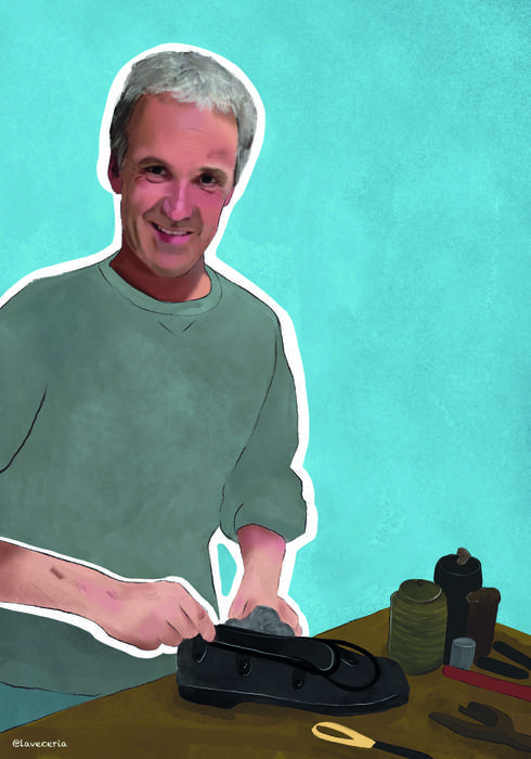 Xabier Dominguez: "Jaietan baserritarrez janztean, abarkak edo alpargatak eramatea gustatuko litzaidake"