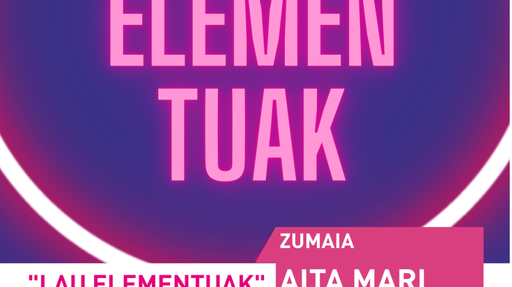 'Lau elementuak' film laburren emanaldia