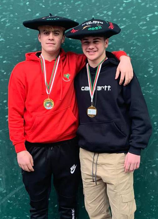 Gonzalo Agirre eta Julen Cabanillas, Euskal Herriko txapeldun