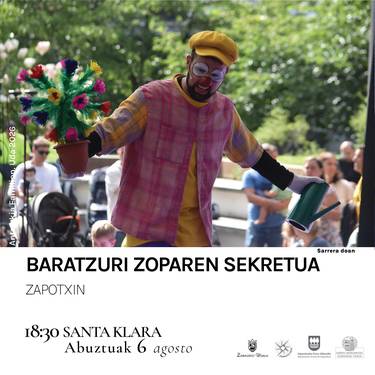 Antzerkia: 'Baratzuri zoparen sekretua'
