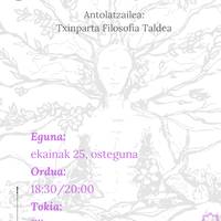Txinparta taldearen saioa: 'Espiritualtasuna'