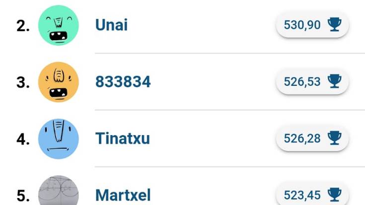 Loge-k irabazi du Egunean Behin jokoko Zarauzko Hitzaren gosaria