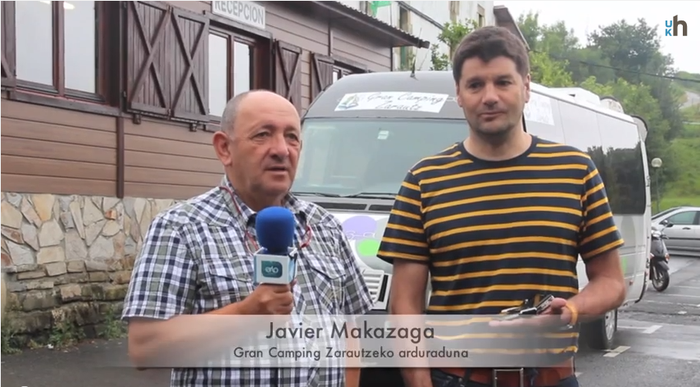 Bideoa: Autobus zerbitzua Zarauzko goiko kanpinera