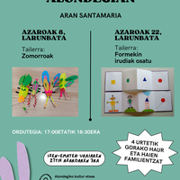 Familia tailerrak Aran Santamariarekin
