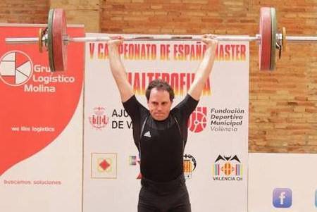 Espainiako V. Halterofilia Master Txapelketa irabazi du Jaizki Mendizabal zarauztarrak