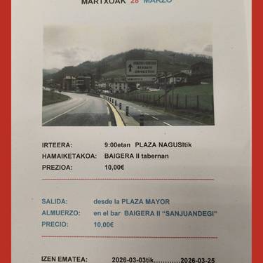 Irteera: Azpeititik Urrestillara