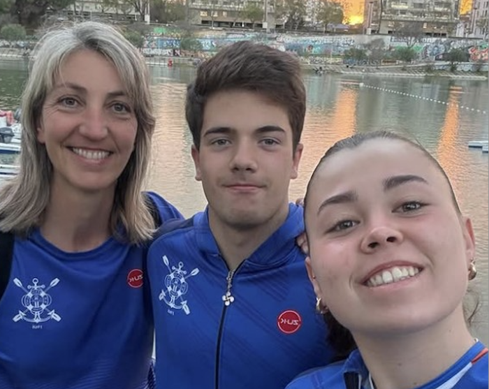 Itxas Gaineko piraguistak Sevillan izan dira, Neguko Espainiako Txapelketan