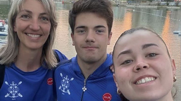 Itxas Gaineko piraguistak Sevillan izan dira, Neguko Espainiako Txapelketan