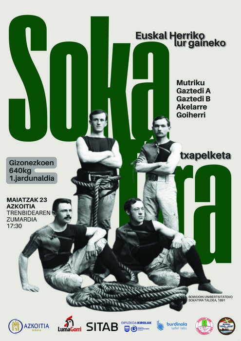 Euskal Herriko lur gaineko sokatira txapelketaren jardunaldia