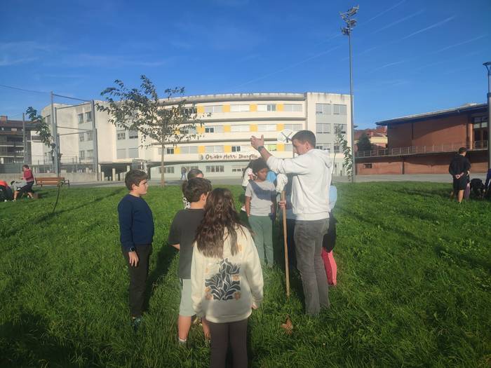 Ikasleekin auzolanean