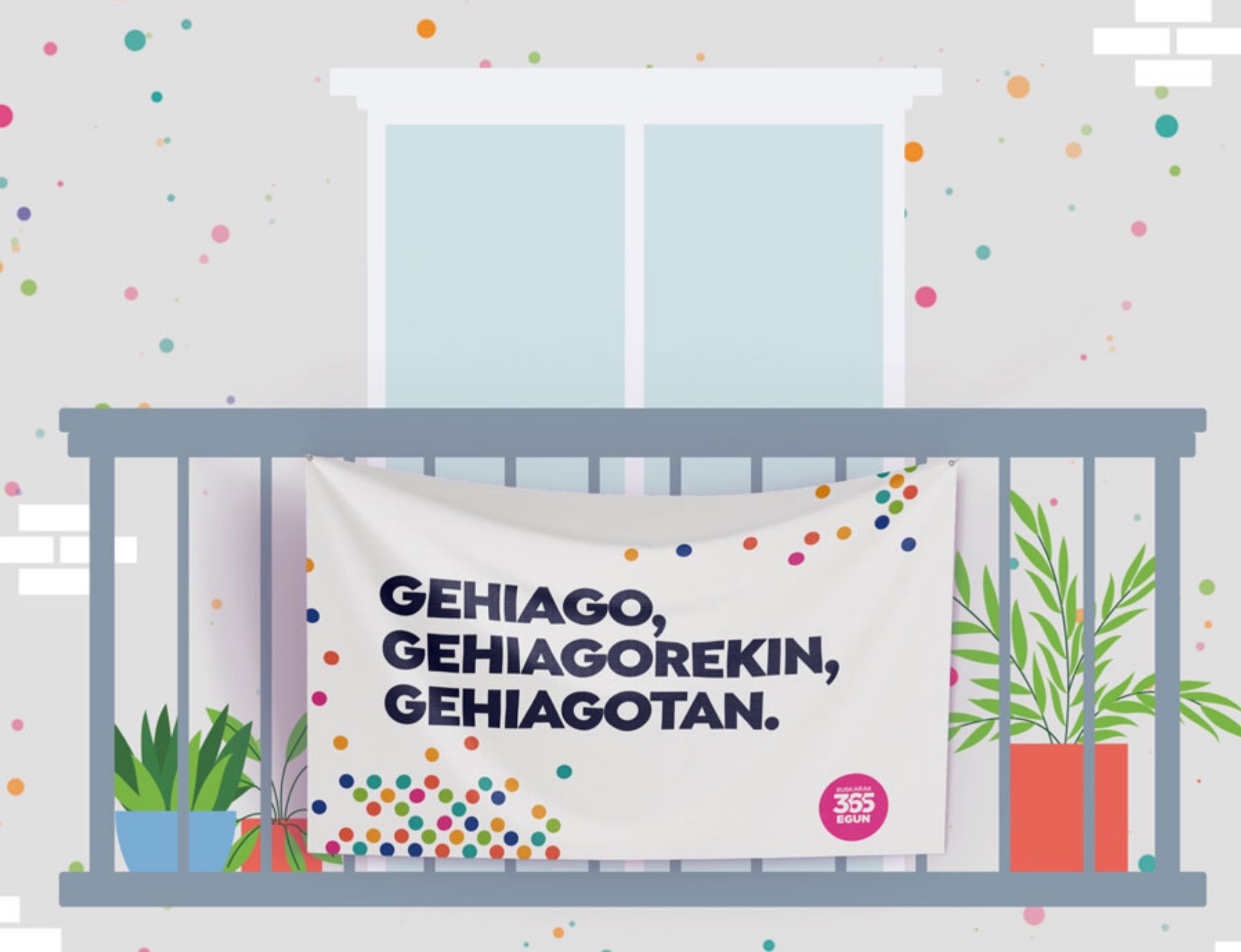 Bihar amaituko da Euskaraldiko banderolak jasotzeko epea