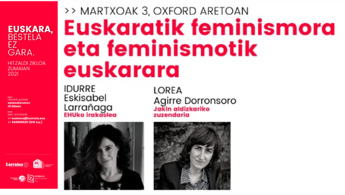 Euskaratik feminismora eta feminismotik euskarara