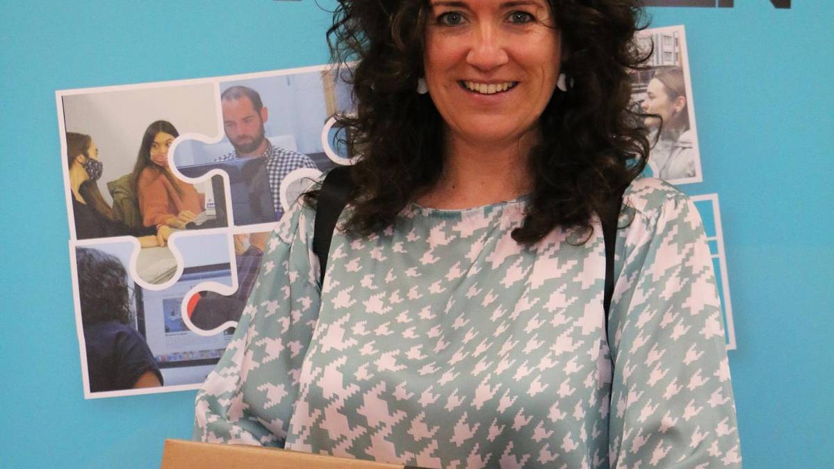 Saioa Arrizabalaga da Azkoitiko kaleei buruzko galdera-erantzunen jokoaren irabazlea