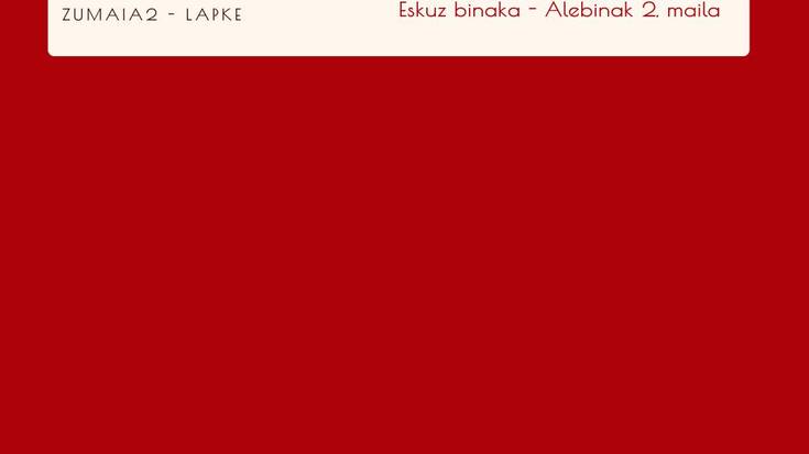 Aste honetako pilota partidak