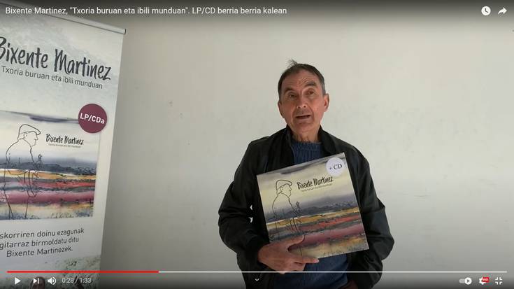 Bixente Martinezek lehen bakarkako lana plazaratu du