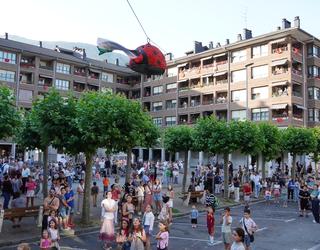 Mantangorri gordeta, festei agur
