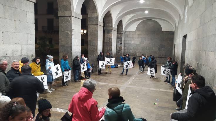 Presoak "etxerako bidean" nahi dituela aldarrikatu du Azkoitiko Sarek urteko lehen kontzentrazioan