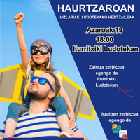 Hitzaldia: 'Jolasaren garrantzia haurtzaroan'