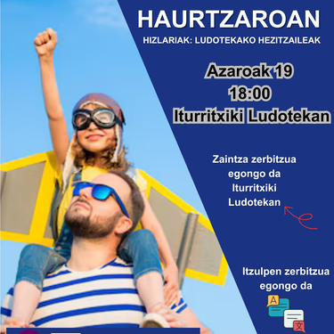 Hitzaldia: 'Jolasaren garrantzia haurtzaroan'