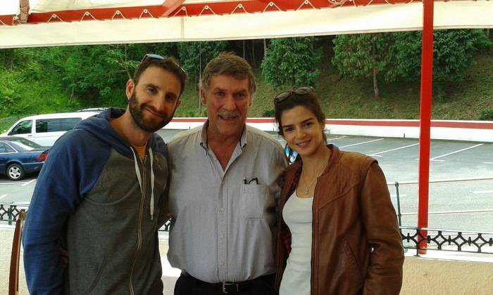Dani Rovira eta Clara Lago herrian dabiltza