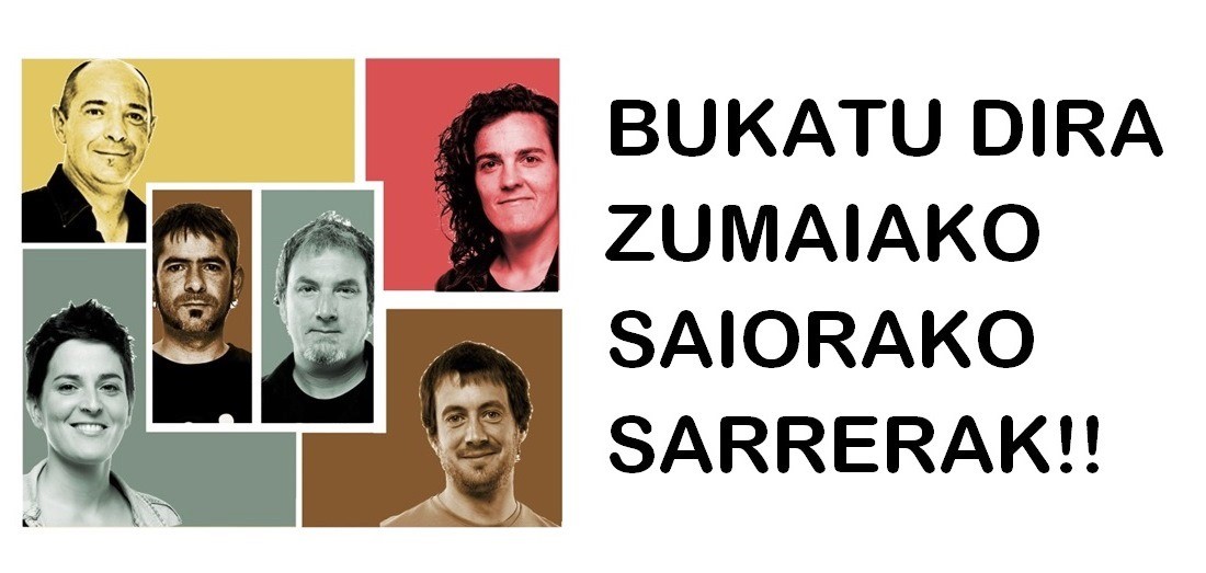 Ahitu dira bertso saiorako sarrerak!