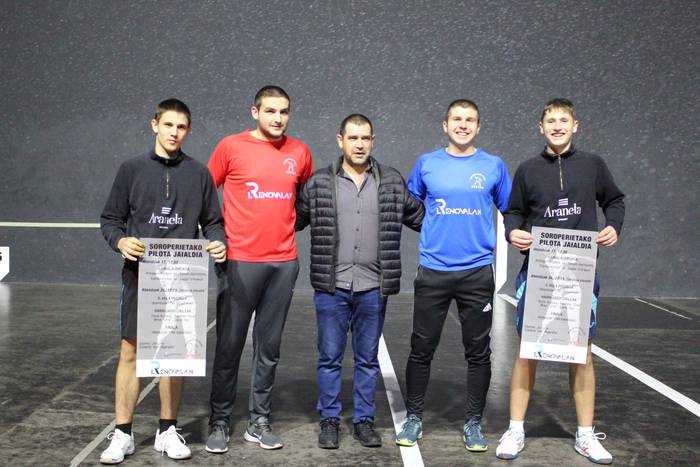 Pilota txapelketa antolatu dute aurten Zestoako soroperietarako