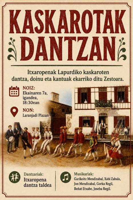 Jaialdia: 'Kaskarotak dantzan'