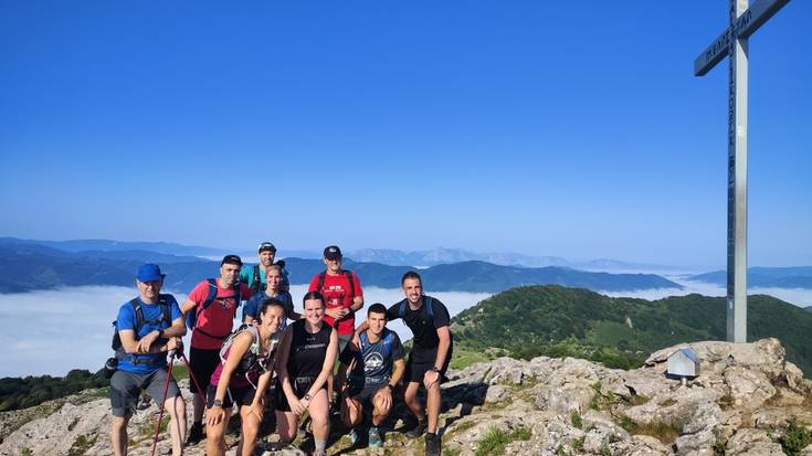 Azkoitia eta Zarautz arteko ibilbidea egin dute hainbat lagunek