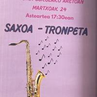 Musika saioa: saxoa eta tronpeta