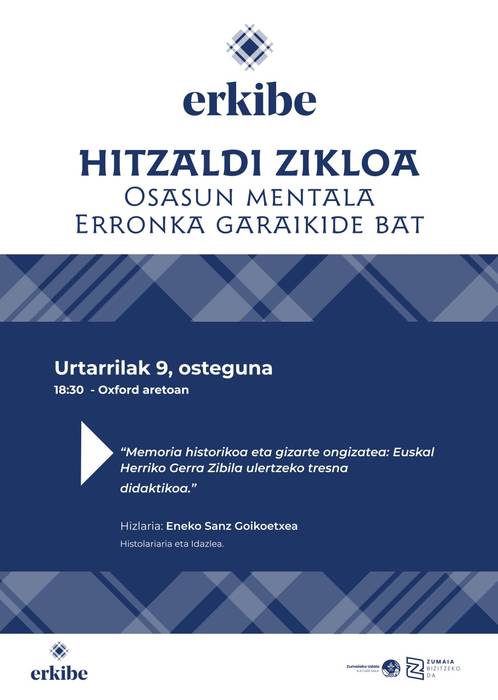 Eneko Sanz Goikoetxearen hitzaldia