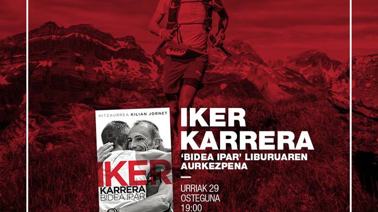 Iker Karreraren biografiaren aurkezpena izango da hilaren 29an