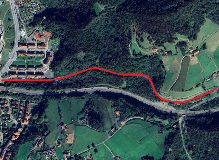 Gaur gauean ezingo da herrira sartu hondartza aldeko sarreratik