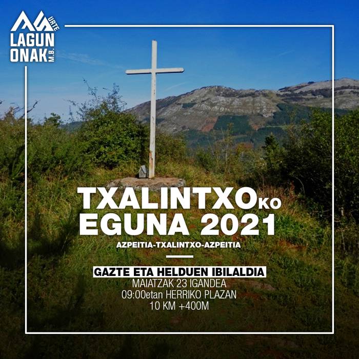 Igandean egingo dute 2021eko Txalintxoko Eguna