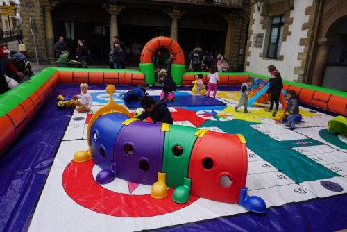 Kiroldegian egingo dute bihar Gabonetako haur parkea, Getarian