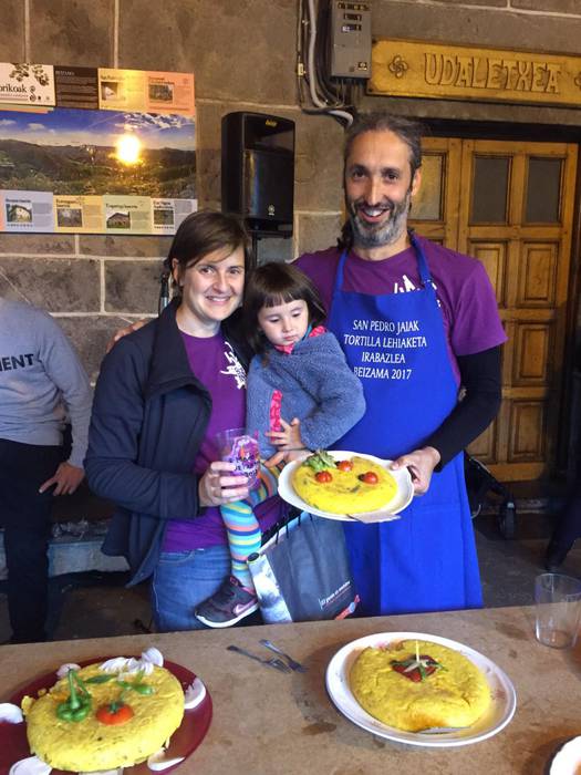 Unai Barrutiabengoak eta Bakarne Seinek irabazi dute Beizamako Patata Tortilla Lehiaketa