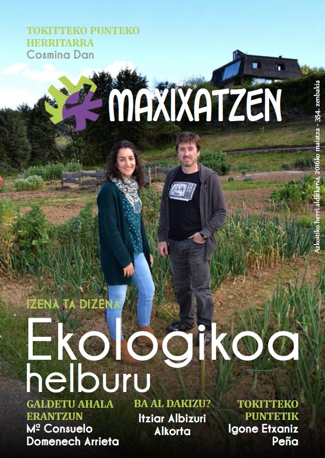 Maiatzeko aldizkaria sarean irakurgai