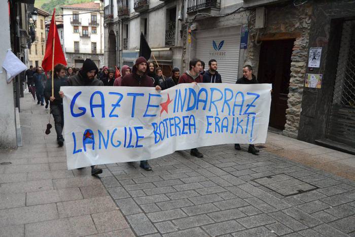 Langile boterea aldarrikatuz hasi dute aurtengo Gazte Astea