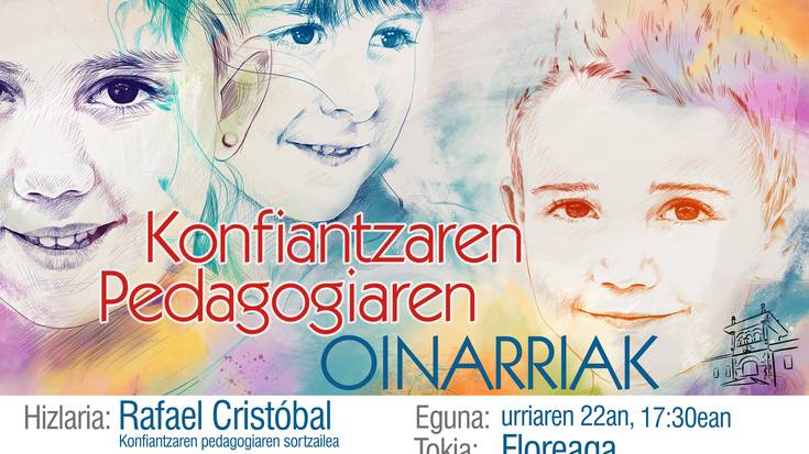 Rafael Cristobal Konfiantzaren Pedagogiaren bultzatzailearen hitzaldia, Floreaga ikastetxean