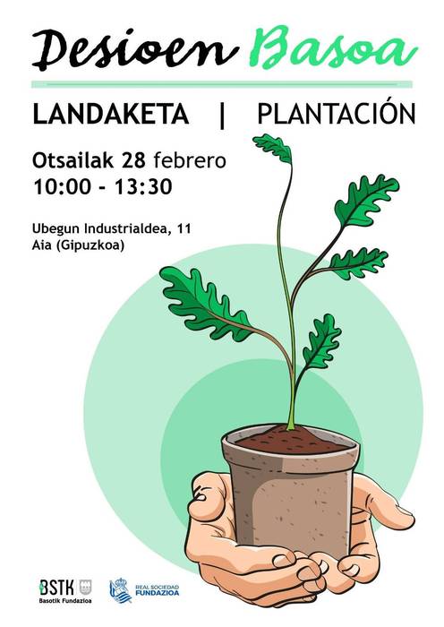 Ekintza: zuhaitz landaketa Aian