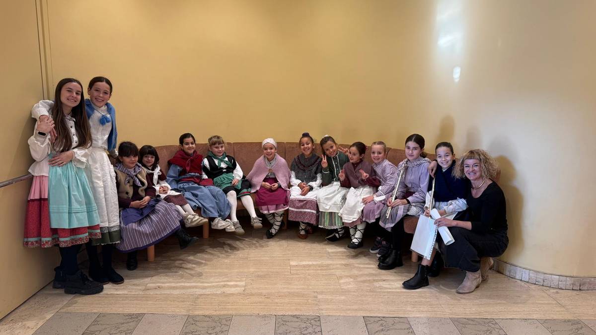 Azkoitiko Gabon Kantak jaialdian izan da Musika Eskolako haurren abesbatza