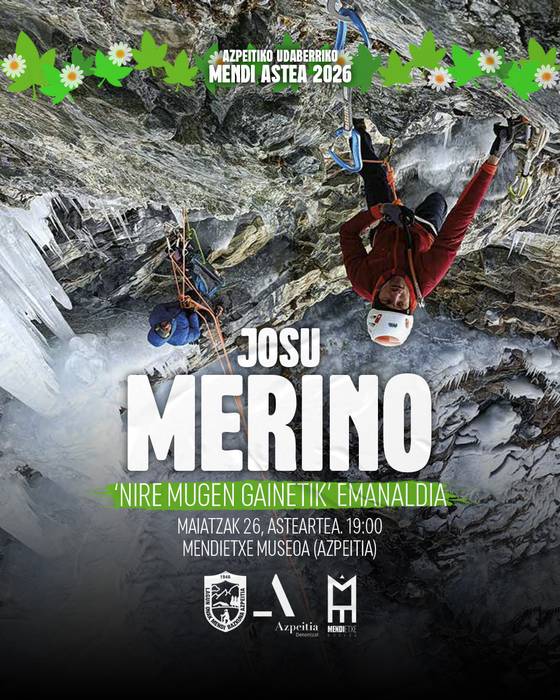 Mendi Astea: Josu Merino, 'Nire mugen gainetik'