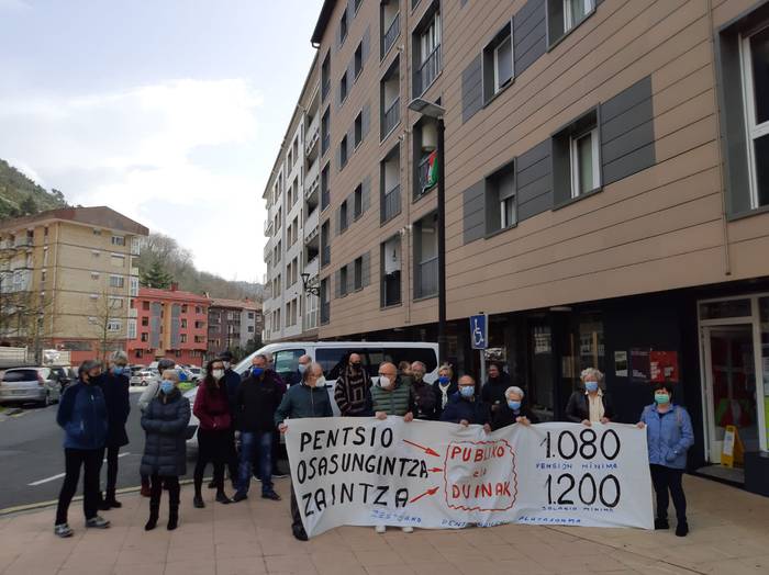 Zestoako pentsiodunek elkarretaratzeei ekingo diete berriro