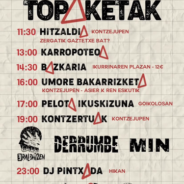 Urola Erdiko Gazte Asanbladen Topaketak