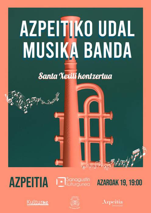 Udal Musika Bandaren Santa Zezilia eguneko kontzertua