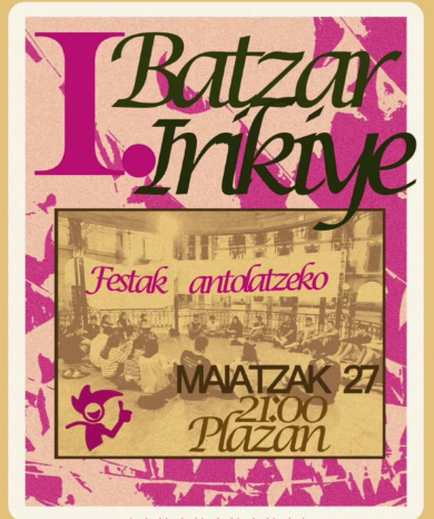 Saninazioak antolatzeko lehen batzarra