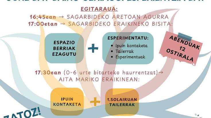 Abenduak 12: Gune bat baino gehiago, esperientzia bat!